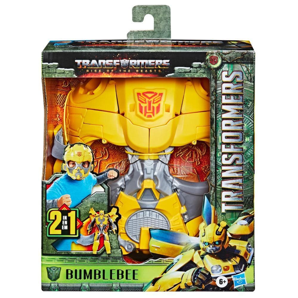 TRANSFORMERS ROTB MASKA Z TRANSFORMACJĄ BUMBLEBEE