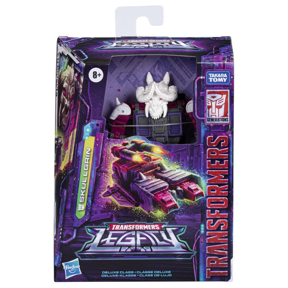 TRANSFORMERS GENERATIONS LEGACY EV DELUXE FIGURKA SKULLGRIN