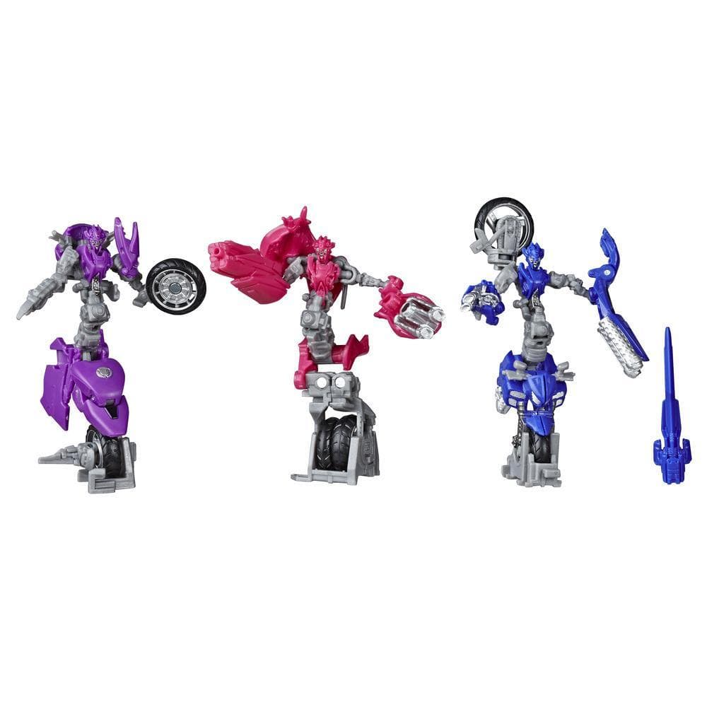 Transformers Toys Studio Series 52 Deluxe Revenge of The Fallen Movie Arcee Chromia Elita-1 Action Figure 3 Pack, 4.5 Transformers Toys Studio Series 52 Deluxe Revenge of The Fallen Movie Arcee Chromia Elita-1 Action Figure 3 Pack, 4.5