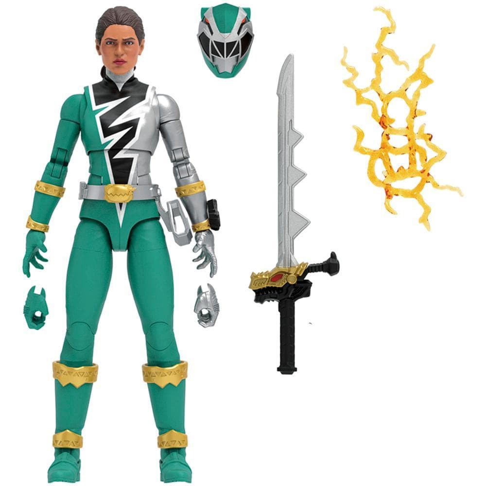 Power Rangers Lightning Collection, figurine de collection Ranger vert ...