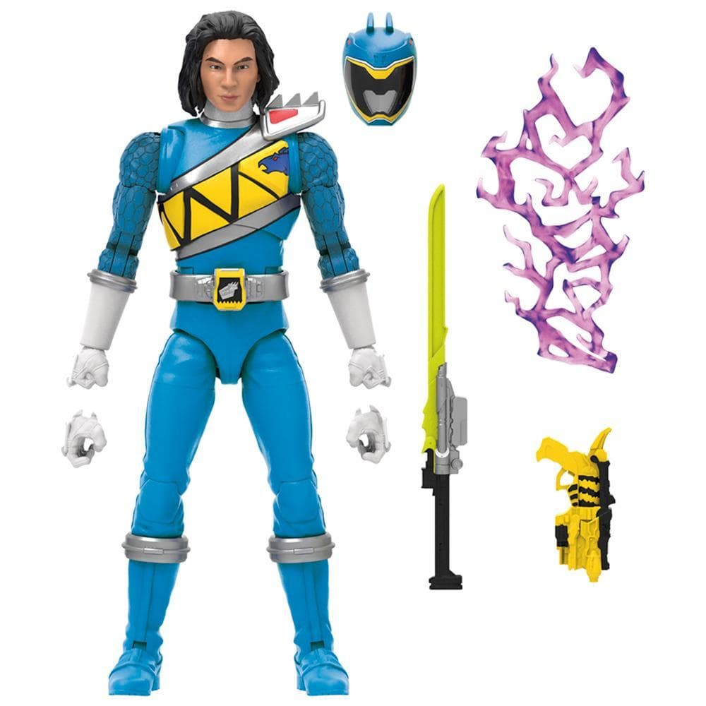 Power Rangers Lightning Collection, Figurine Ranger Bleu Dino Charge de Power Rangers Lightning Collection, Figurine Ranger Bleu Dino Charge de